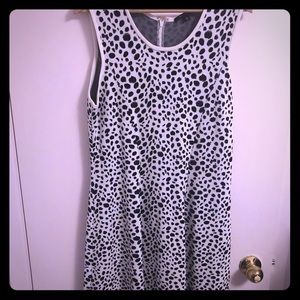 Pink Tartan leopard print dress